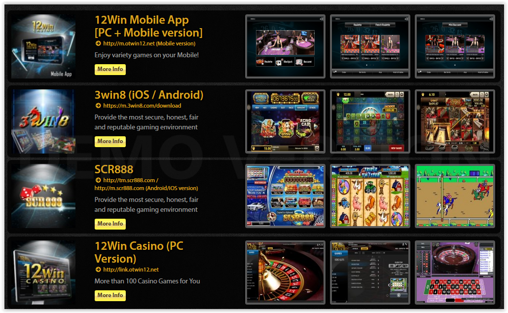 мобильное интернет казино rating casinoru win